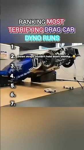 Ranking Most TERRIFYING Drag Car Dyno Runs
