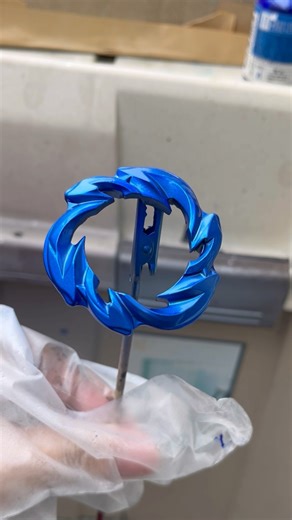 フェニックスラダーメタルコートブルーを作って見た#beyblade #ベイブレードx #เบย์เบลด