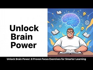 Unlock Brain Power : 8 Proven Focus Exercises for Smarter Learning