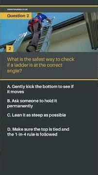 5 CSCS Green Card Mock Questions for CITB Exam Prep | #15