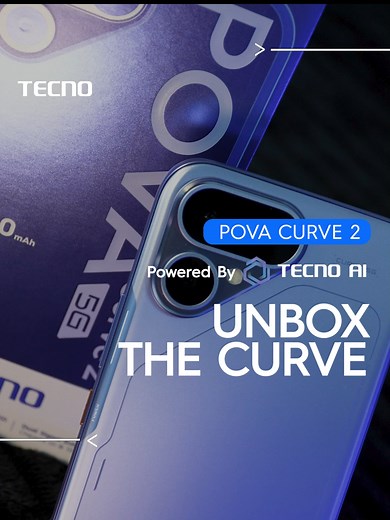 POVA Curve 2 5G First Look — 8000mAh in an Ultra-Slim Body