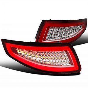 Spec-D Tail Lights Porsche 911 997 Carrera (05-09) GT3/Turbo (07-09) LED - Clear / Red / Smoked