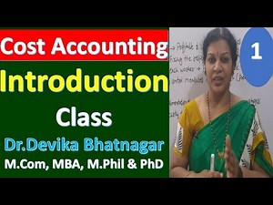 1. Cost Introduction - Introduction Class