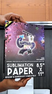 1.5K views · 65 reactions | Cosmos Ink sublimation paper is perfect...