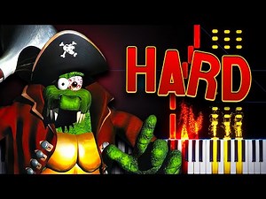 Crocodile Cacophony (from Donkey Kong Country 2) - Piano Tutorial