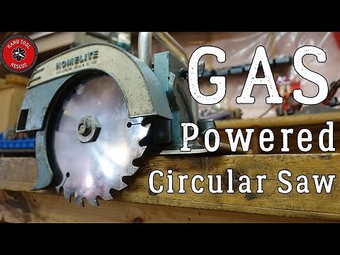 Rare Gas-Powered Circular Saw [Rescue]
