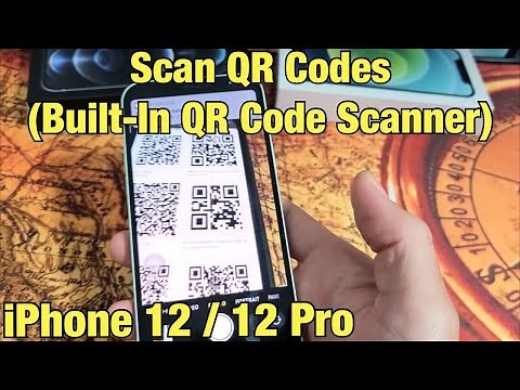 iPhone 12's: How to Scan QR Codes w/ Built-In QR Code Reader