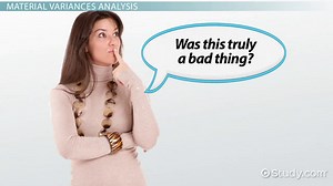 Cost Variance Analysis | Definition, Formula & Calculation