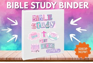 Bible Study Binder for Beginners | Bible Study, Bible Study Worksheets, Bible Study Journal, Christian Gifts, - Etsy