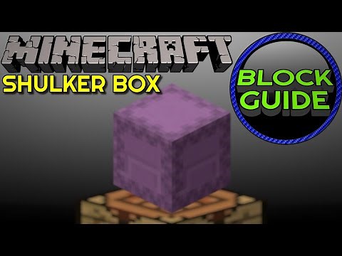 Shulker Box - Minecraft Block Guide