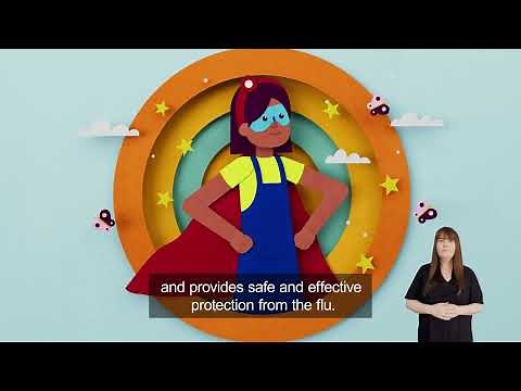 Children's nasal spray flu vaccine