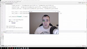 Eye detection - Gaze controlled keyboard with Python and Opencv p.1 - Pysource