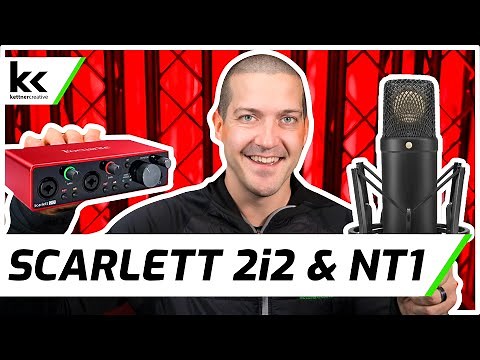 Focusrite Scarlett 2i2 & Rode NT1 | Setup & Demo