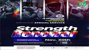 1.4K views · 37 reactions | SUNDAY SERVICE (2ND SERVICE) || STRENGTH RENEWAL MINISTERING: PASTOR (MRS.) LARA MACAULAY You can watch our programs live on our social media platforms: Facebook.com/RCCG National Headquarters Parish Facebook.com/rccghq / @rccghq Instagram.com/rccghq1 Venue: Church auditorium(1-9, Redemption way, Ebute-Metta, Lagos.) | RCCG National Headquarters Parish | Facebook