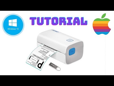 Jiose Thermal Label Printer Setup on Windows and Mac | STEP BY STEP TUTORIAL
