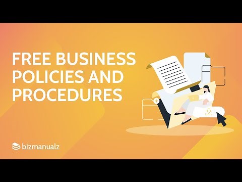 Free Business Policies and Procedures Templates
