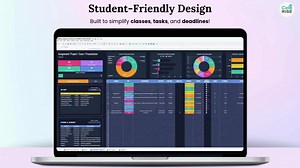 Assignment Tracker Google Sheets Student Planner Academic Calendar Homework and Study Tracker - Etsy