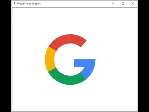 Google Logo in Python?! 😲 | Day 1 of Logo Coding Challenge