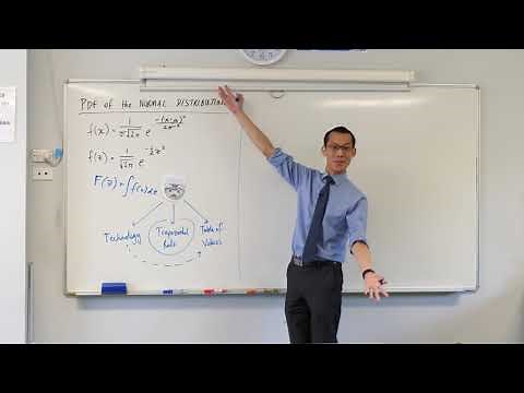 Trapezoidal Rule on Normal Distribution (1 of 2: Reviewing the formula)