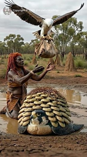 Peregrine Falcon Rescue: The White-Bellied Sea Eagle Who Brought Hope #animalrescue