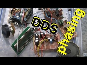 DDS controlled phasing direct conversion receiver