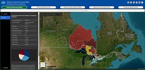 Ontario Internet Access Map - Connected North
