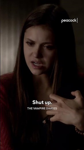 It’s like looking in a mirror #TheVampireDiaries #NinaDobrev #Shorts