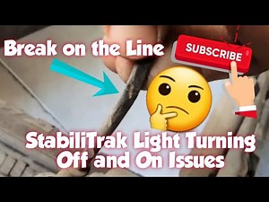 How to: Fix StabiliTrak Issues 2014 GMC Sierra (GMC, CHEVROLET, SUBURBAN, TAHOE, YUKON, SILVERADO)