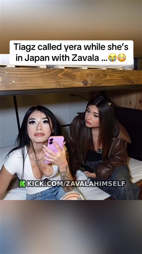 Tiagz called yera while she’s in Japan with Zavala …😭😳#fyp #zavala #japan #amandasolis #yeraofficial