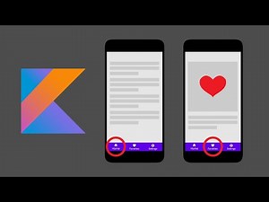 How to create a Bottom Navigation Bar in Android Studio (Kotlin 2020)