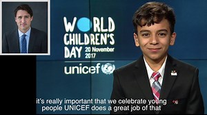487K views · 2.6K reactions | For every child, a voice and a chance to be heard--even by the Prime Minister! Today for #WorldChildrensDay, Basel Alrashdan, 12, a Syrian refugee who resettled in Prince Edward Island with his family in December 2015, spoke on behalf of children at the United Nations Headquarters in New York. While there, he got the chance to speak with Prime Minister Justin Trudeau. Way to go, Basel! | UNICEF Canada | Facebook