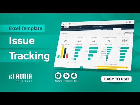 Issue Tracking Excel Template | Monitor & Resolve Project Issues