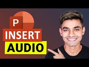 How To Insert Audio in PowerPoint - Add Audio to a Presentation