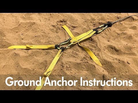 Deadman Instructions: Ground Anchor