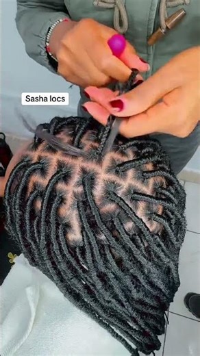 Distress locs by @gee_curly_salon.