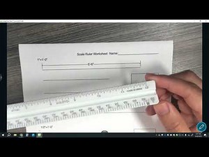 How to use an Architectural Scale