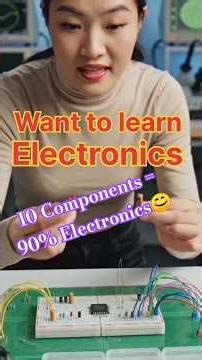 Top 10 Electronics Components Every Student Must Know ⚡🔧 #shorts