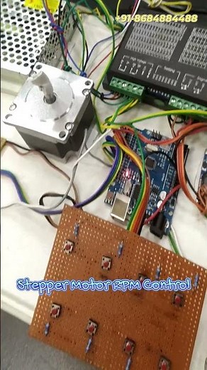 Speed Control of Stepper Motor with DM556 Driver & Arduino UNO | RPM Adjustment