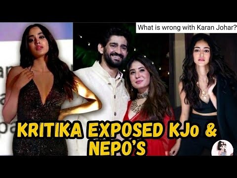 When will the Nepo kids learn?How Kritika Kamra just showed Janhvi & Ananya what "Class" looks like!