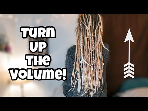 Adding Volume to Dreadlocks (Using SE Synthetic Extensions from the Dreadshop)