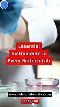 Top 10 Essential Instruments in Every Biotech Lab | Must-Know Tools for Beginners #biotechnology