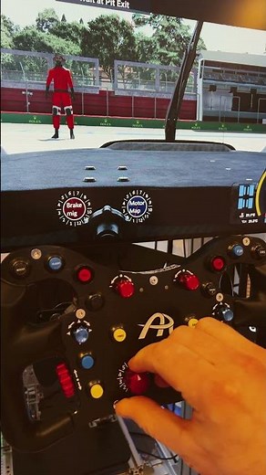 Ascher Racing F64-V3 - Mini Simhub Overlay for additional input! #ascherracing #simhub #asmr #sim