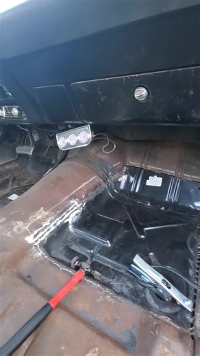 Patch Panel work, 1970 Nova #car #weld #floor