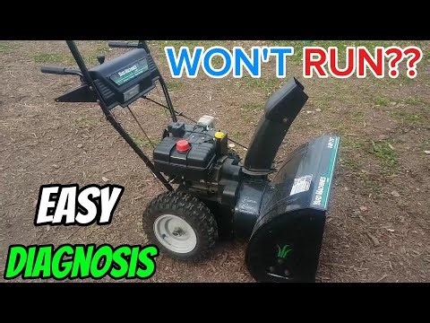 Snowblower WON’T START or Won't Stay Running? How To Diagnose the Problem FAST! ✅