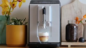 Whether you love a latte, cappuccino or espresso, it's easy with Bosch automatic coffee machines ☕ The OneTouch controls allow for easy selection and creation of your coffee order. Explore the range of freestanding coffee machines here: https://bit.ly/3CM4iDQ | Bosch Home | Facebook