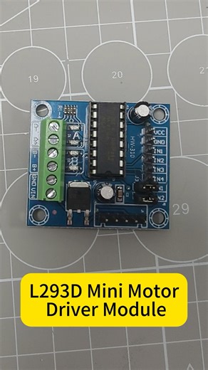 DK-L293D Mini Motor Driver Module #arduino