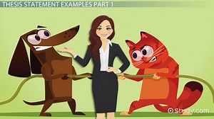 Compare & Contrast Thesis Statements | Overview & Examples