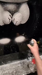 2.2M views · 27K reactions | Easter Bunny Tutorial Create your own snow graffiti window this Easter. Easy to follow. #tutorial #diy #art | Snow Graffiti | Facebook