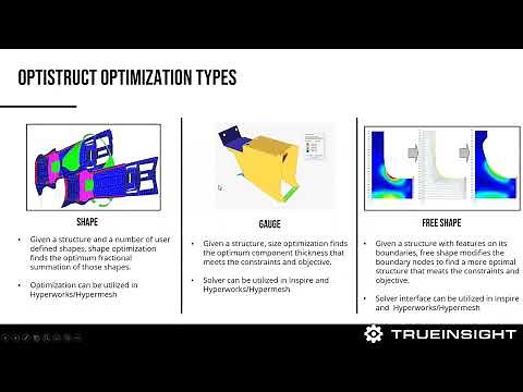 Altair OptiStruct Optimization, Types and Best Practices