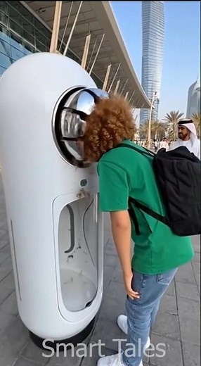 Dubai’s Newest AI Barber Pod Will Shock You 😲AI Haircut Machine 3.0 ✂️ Dubai’s Future Is Here!